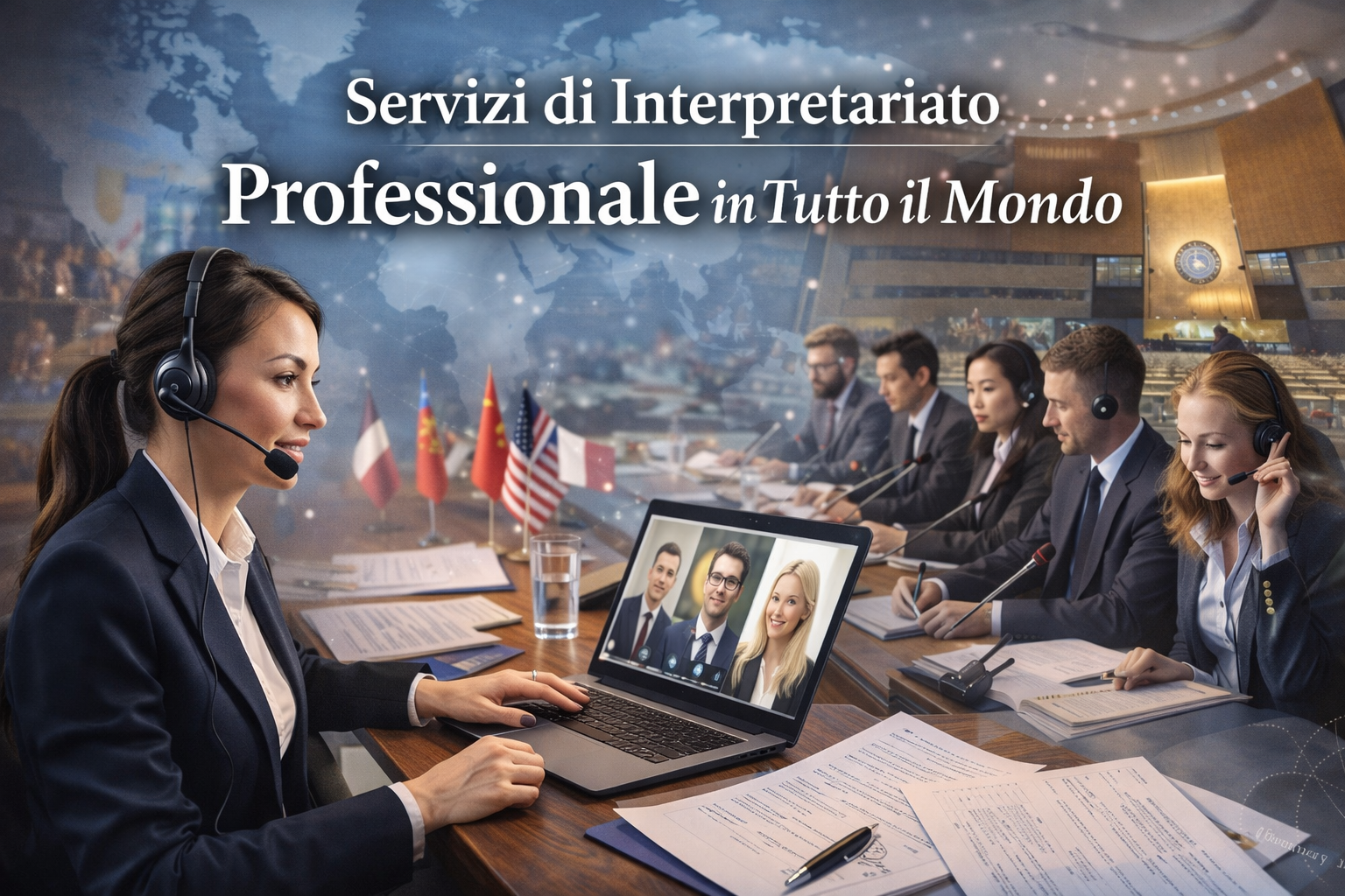 Servizi di Interpretariato Professionale in Tutto il Mondo