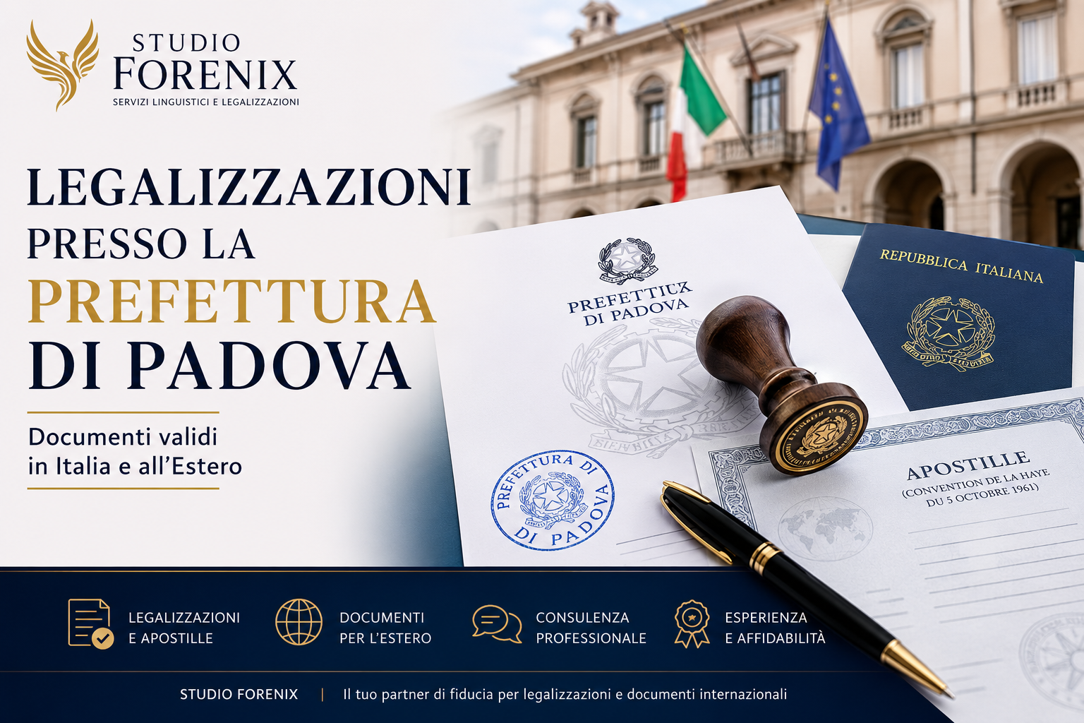legalizzazione documenti padova
